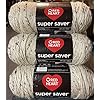 Red Heart Aran Fleck Super Saver Yarn 6/Pk 6 Pack