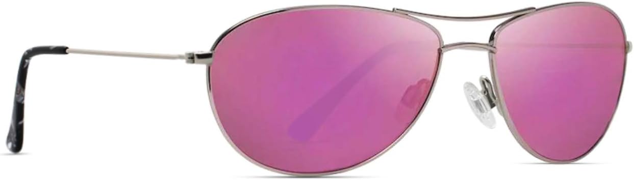 MAXJULI Baby Sea Polarized Aviator Sunglasses for Small Narrow Face Women Men 8017