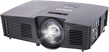 InFocus IN112XA Projector, DLP SVGA 3800 Lumens 3D Ready 2HDMI with Speakers